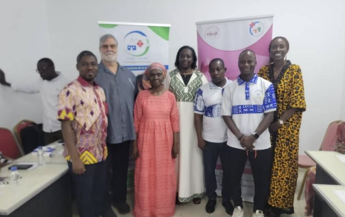 Renforcement de capacité des membres de Vie et Santé Côte d'Ivoire et de la coalition des organisations de lutte contre le cancer